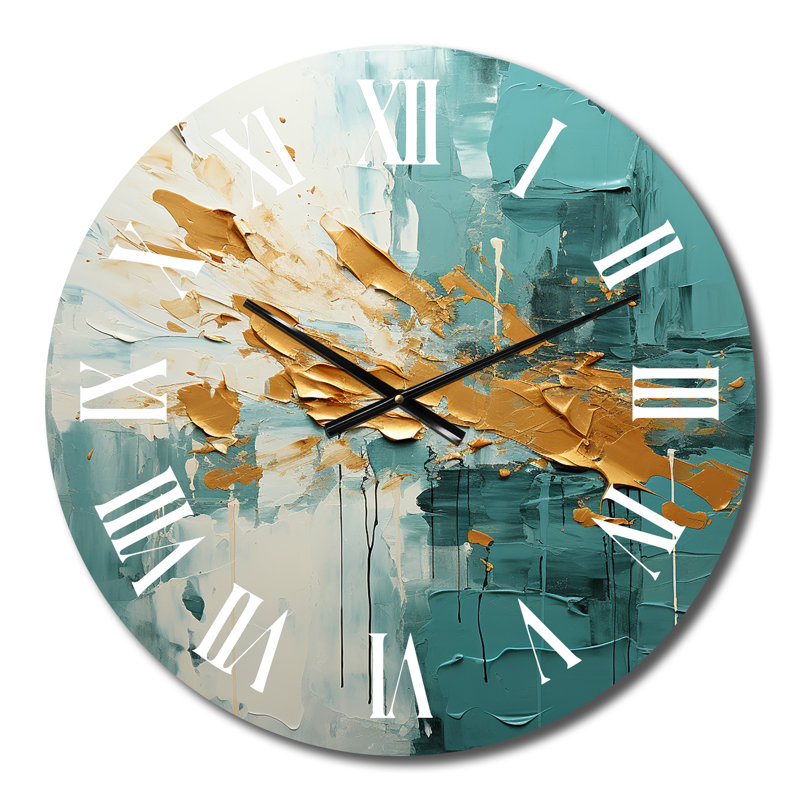 Horloge murale en métal Diodore, Médium