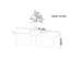 Table basse minimaliste, moderne et haut de gamme