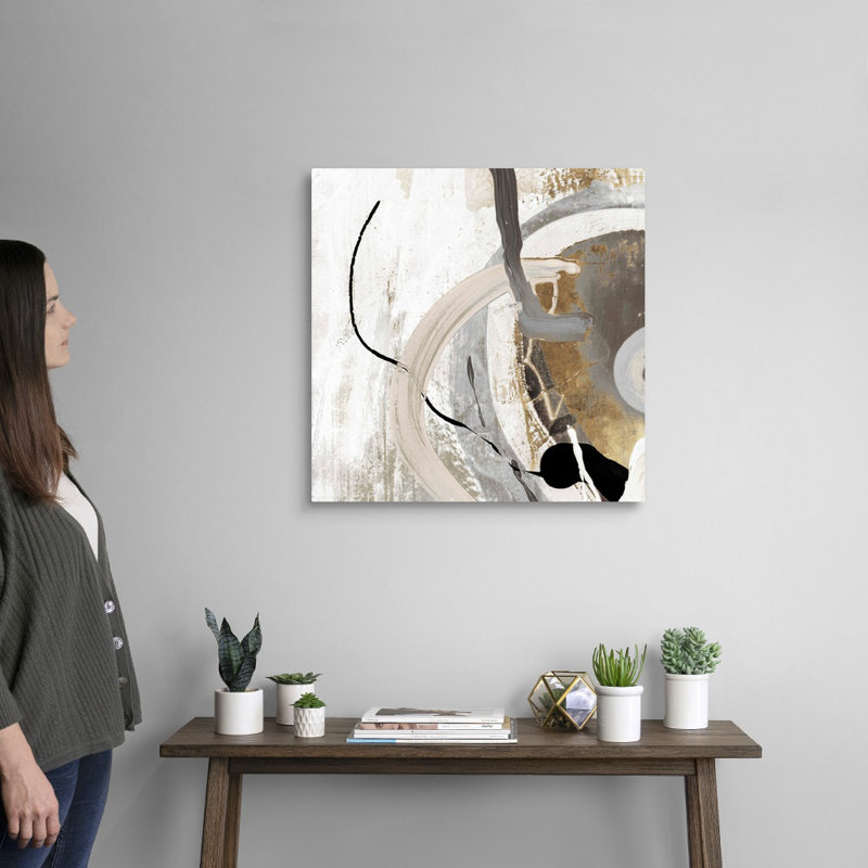 Tangled II, reproduction d'art sur toile, H 24 po x l 24 po, Toile tendue, Sans cadre