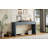 Stylish Curved Console Table With Storage, Ideal Wooden Entryway Table With 2 Drawers For Farmhouse Rustic Decor In Various Rooms-1871788596