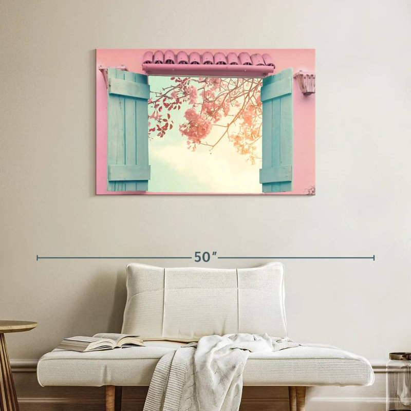 Lilie Sakura Window View, 26" H x 39" W