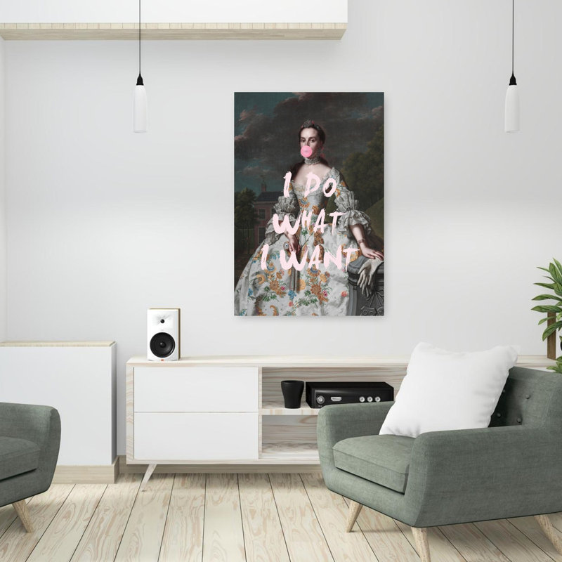 Art contemporain Portrait contemporain, H 36 po x l 24 po