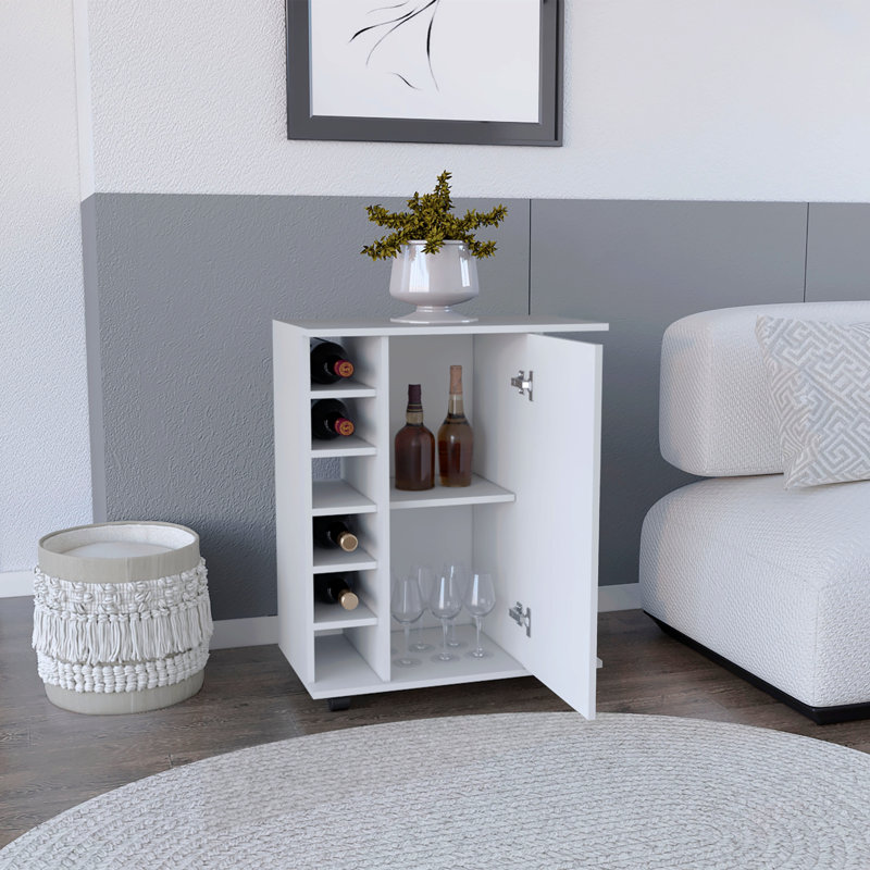 Îlot de cuisine Wynne avec rangement et armoire