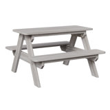 Berlin Gardens Kids Rectangular Picnic Table