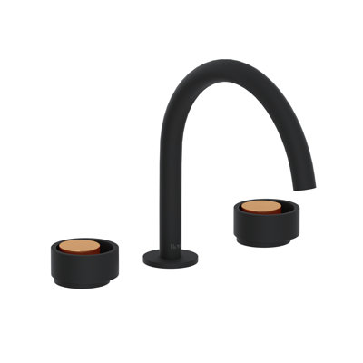 Eclissi Widespread Lavatory Faucet With C-Spout