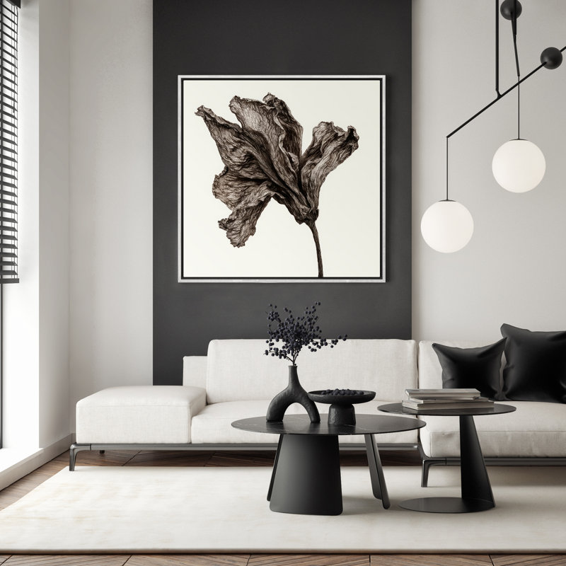 Art mural encadré, rétro, antique, classique pour chambre à coucher - 24 po x 24 po, H 24 po x l 24 po, Blanc
