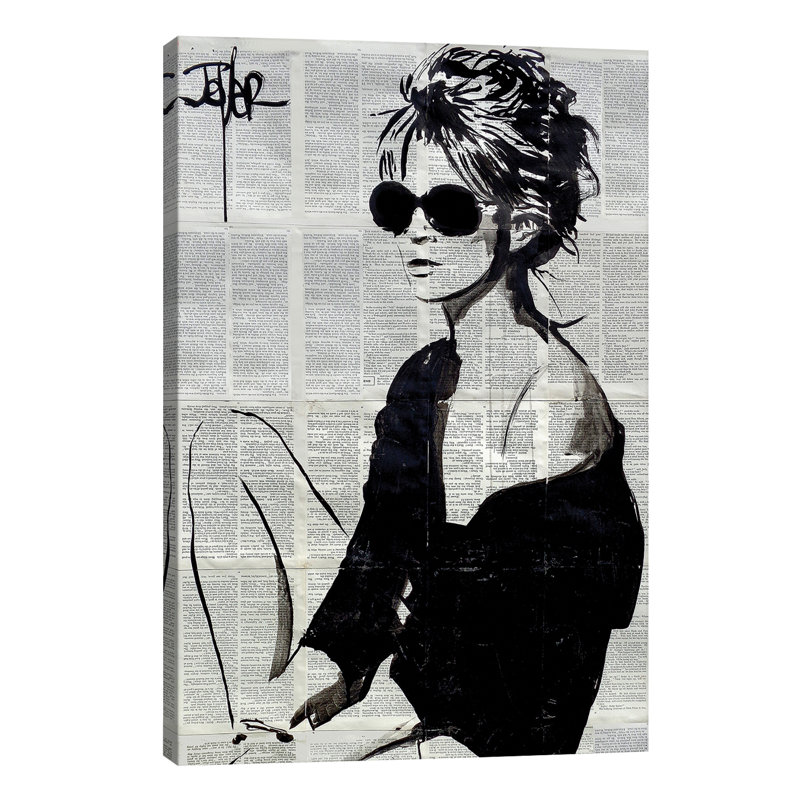 Summers End by Loui Jover - Wrapped Canvas Print, 20.32 cm H x 30.48 cm W