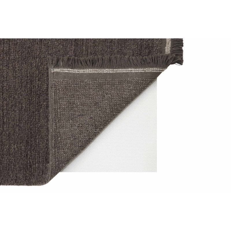 Sheep Of The World Hand Tufted Wool Area Rug in Sheep Brown, Rectangle 2'7" x 4'7"