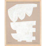 Modules In White 1 Painting by Michael Kempen