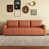 Mélange de polyester orange
