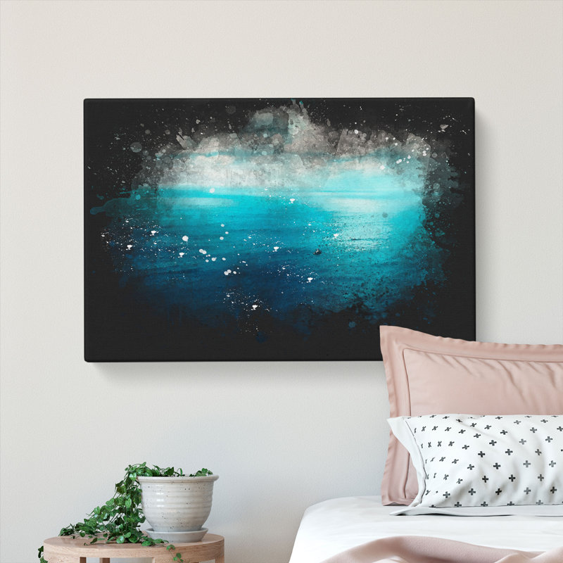 Boat Out To Sea - Wrapped Canvas, 35cm H x 50cm W x 3cm D
