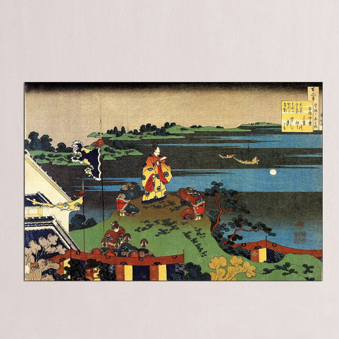 Hokusai - Wrapped Canvas Painting, 60cm H x 90cm W x 1.8cm D