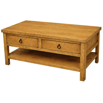Bloomingdale Solid Wood Coffee Table
