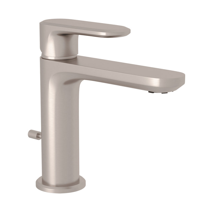 Meda™ Single Handle Lavatory Faucet, Satin Nickel