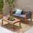 LAUREL LOVESEAT & COFFEE TABLE