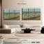«Peach Trees In Blossom» sur toile-1237848020