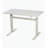 47-inch white technical adjustable standing desk