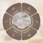 Aspire Homeware Tie Dye Light Grey Shaggy Area Rug Soft Modern Indoor Carpet-694684199