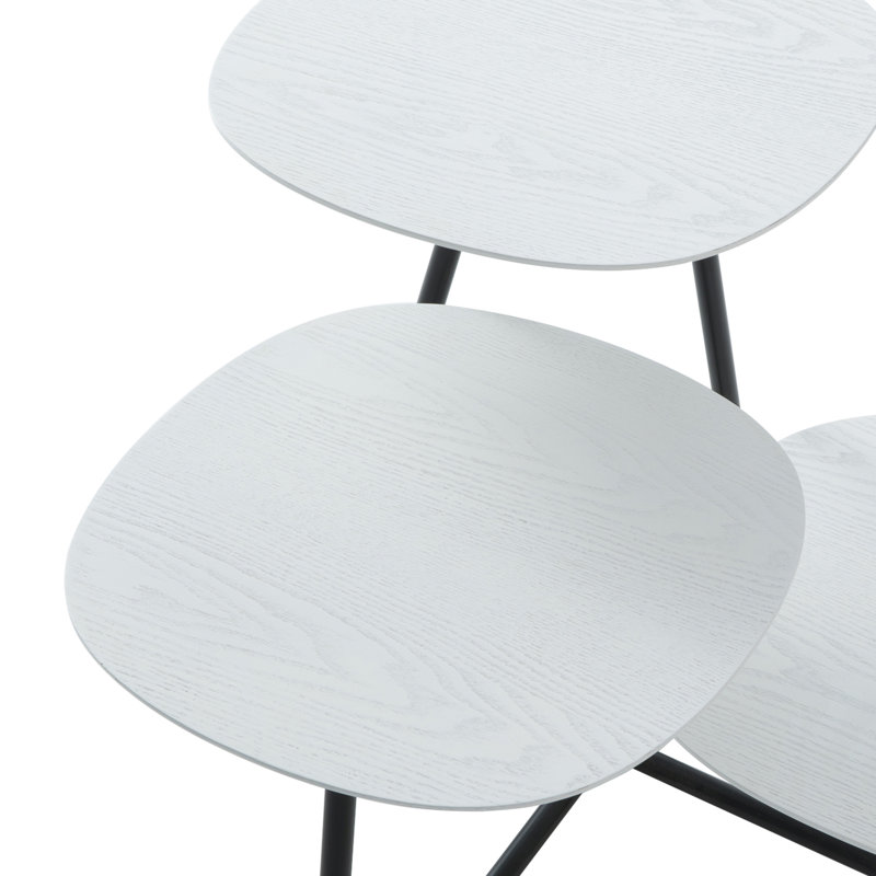 Tables de bout Hokku Designs Hazelton, Blanc