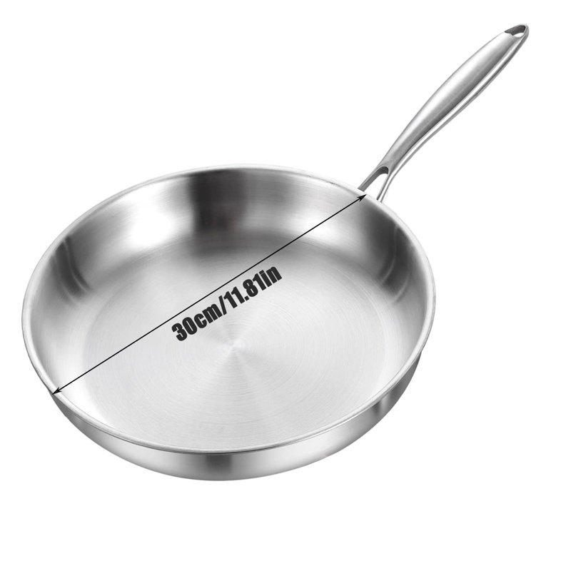 Frying Pan Stainless Steel Non-Stick Frying Pan