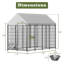 Grand enclos pour chien chenil pour l'extérieur