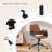 Modern Bentwood Swivel Task Chair-2136953387
