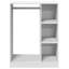 Wardrobe 77X48x102 Cm Engineered Wood-2134120200