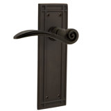 Mission Plate Privacy (Bed & Bath) with Swan Lever