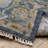 Gowen Traditional Oriental Blue/ Green Hand-made Wool Area Rug-44310196