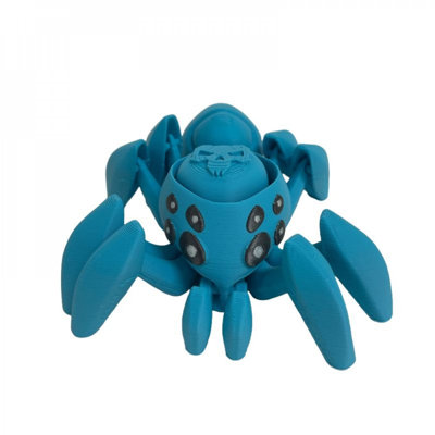 3D Printed Danger Spider Figurine