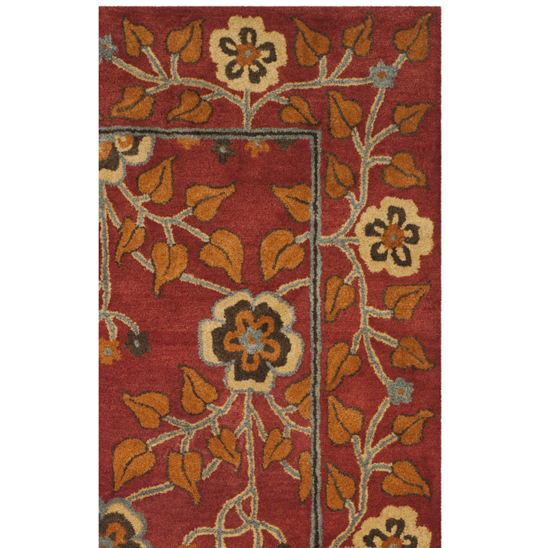 Cranmore Hand Tufted Wool Oriental Rug, Rectangle 4' x 6'