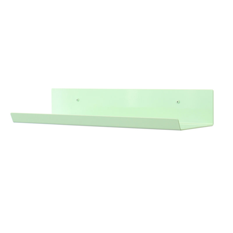 Metal Floating Shelf, 3" H x 16" W x 5.37" D, Mint