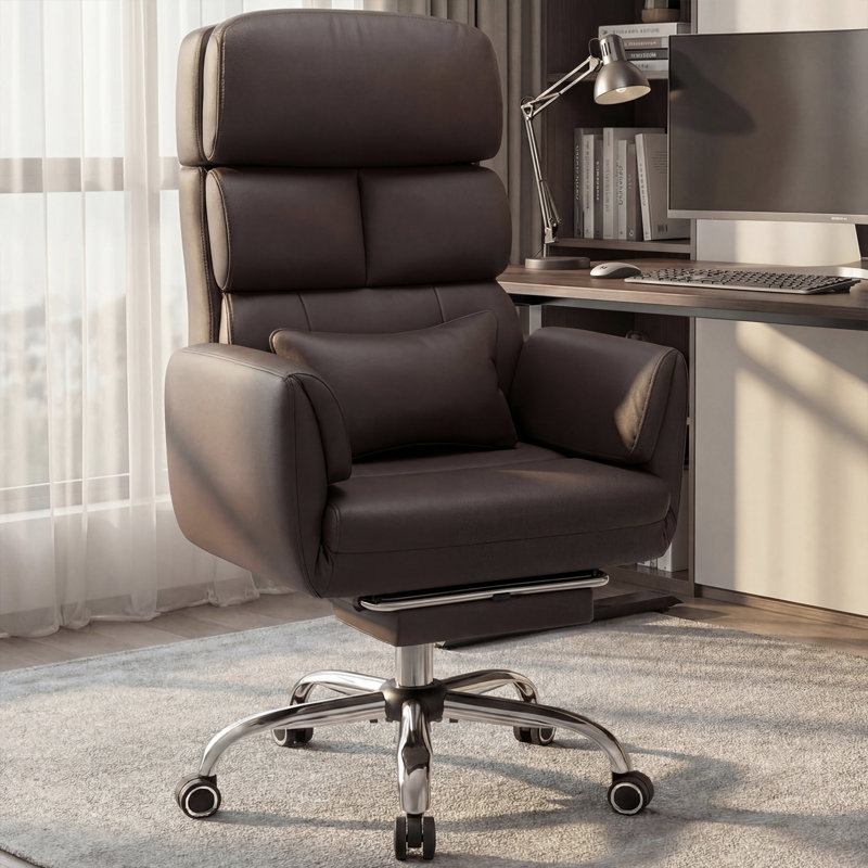 Fauteuil de direction Edinson, Brun