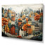 «Bold Cityscape Urban Fog I», reproduction d'art sur toile-222500614-222500632