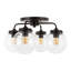 Plafonnier semi-encastré 4 lumières 18 po Ailana-855788807