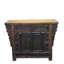 Antique Distressed Elm Altar Cabinet