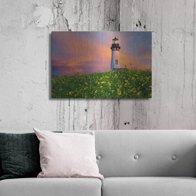 "Phare" par Dennis Frates, H 24 po x l 36 po