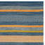 Tapis rayé en coton tissé à la main Gaillard-21204937
