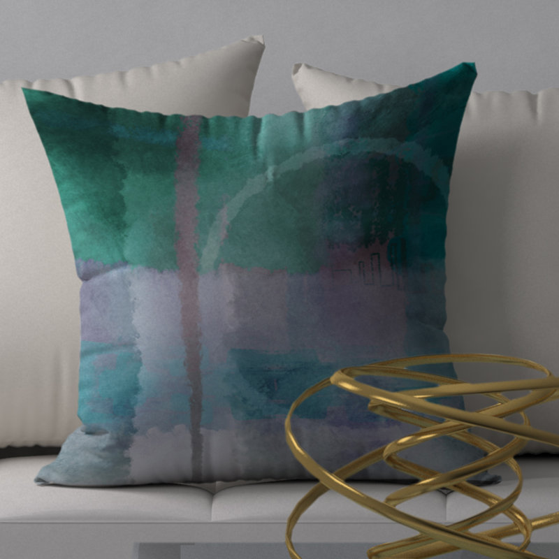 Housse de coussin carrée/insert, 20 po X 20 po