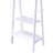 59" Tall Standing Garment / Coat Rack, White finish