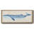 Rustic Whale II- Framed Canvas