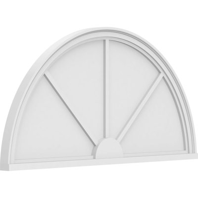 Demi-cercle à 3 branches en PVC de qualité architecturale