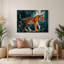«Big Cats», art mural bleu tigre de Malaisie-1726081150