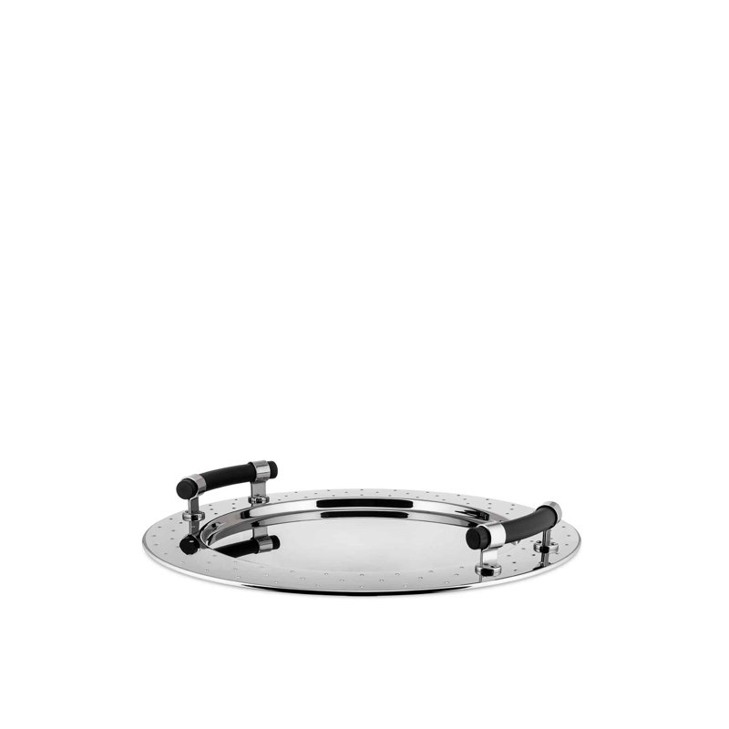 Round Tray with Handles
