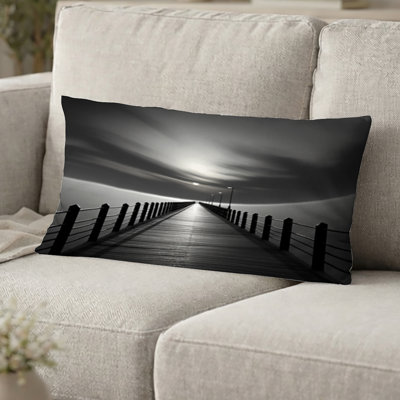 Coussin décoratif Bridge To Nowhere Scenery III - Coussin décoratif Cityscapes