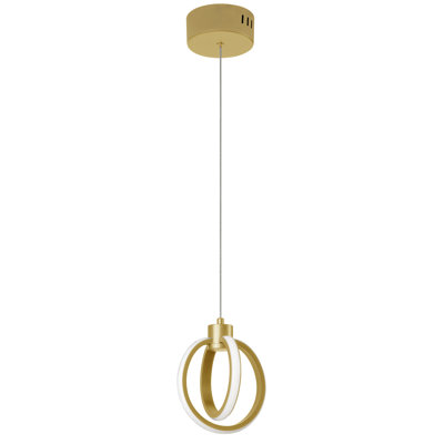 1 - Light LED Single Pendant