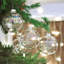 8cm Glass Bauble