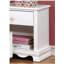 Table de chevet, blanc