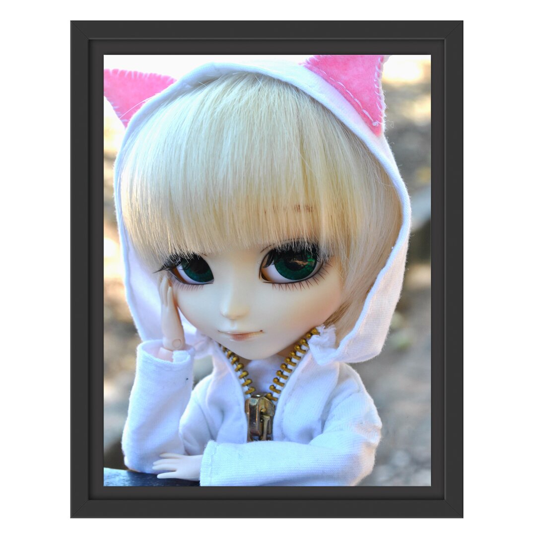 Gerahmtes Wandbild Pullip-Puppe