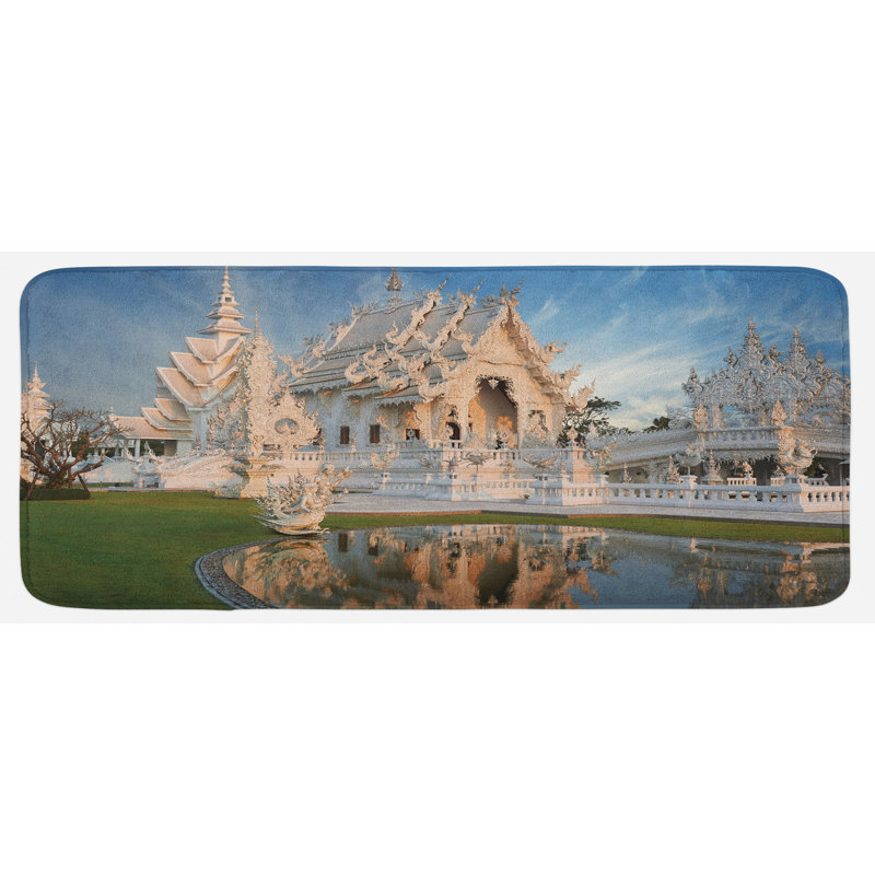 Eclectic Polyester Kitchen Mat